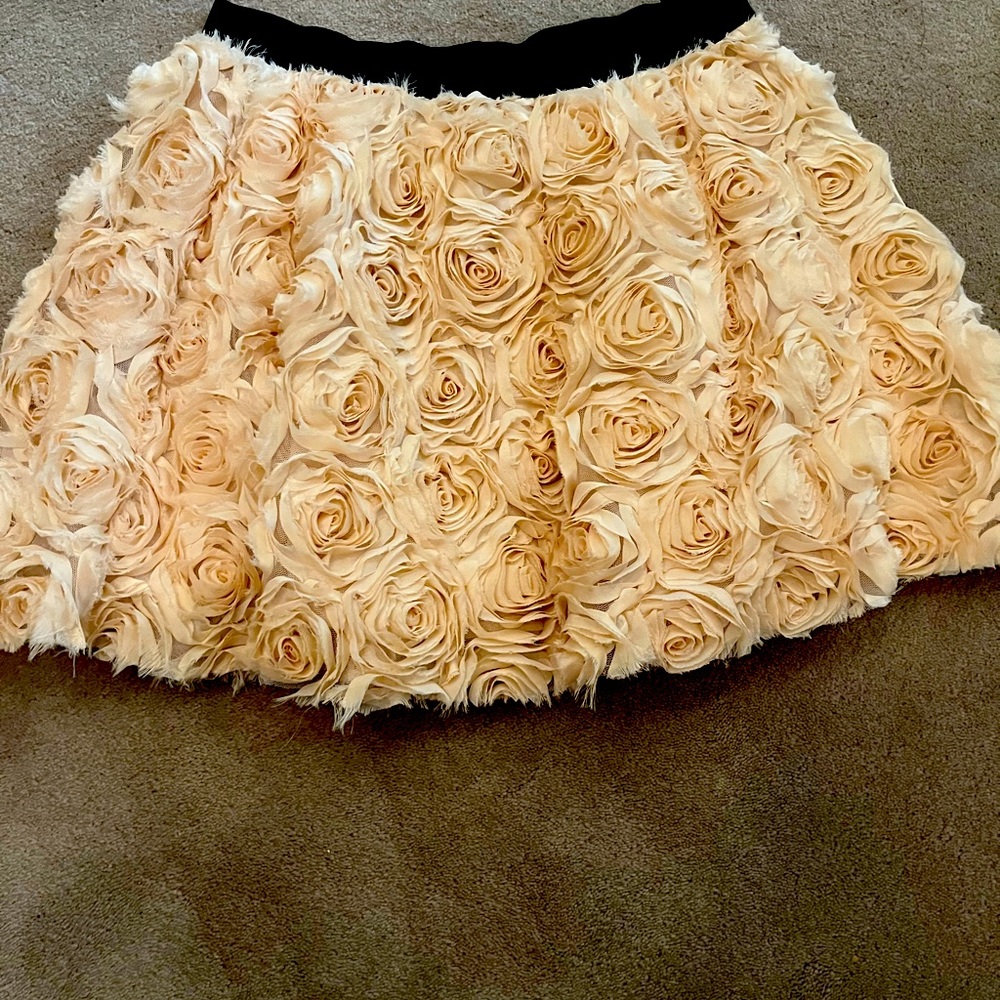 Free People Rosette skirt sz M.